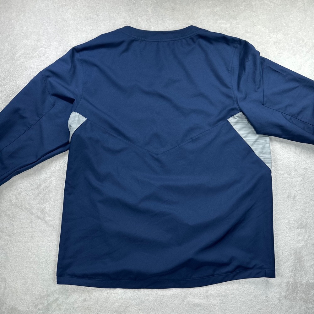 Seattle Mariners Pullover Mens XL Navy Grey Dri-FIT Windshirt MLB Baseball Nike - Picture 3 of 7